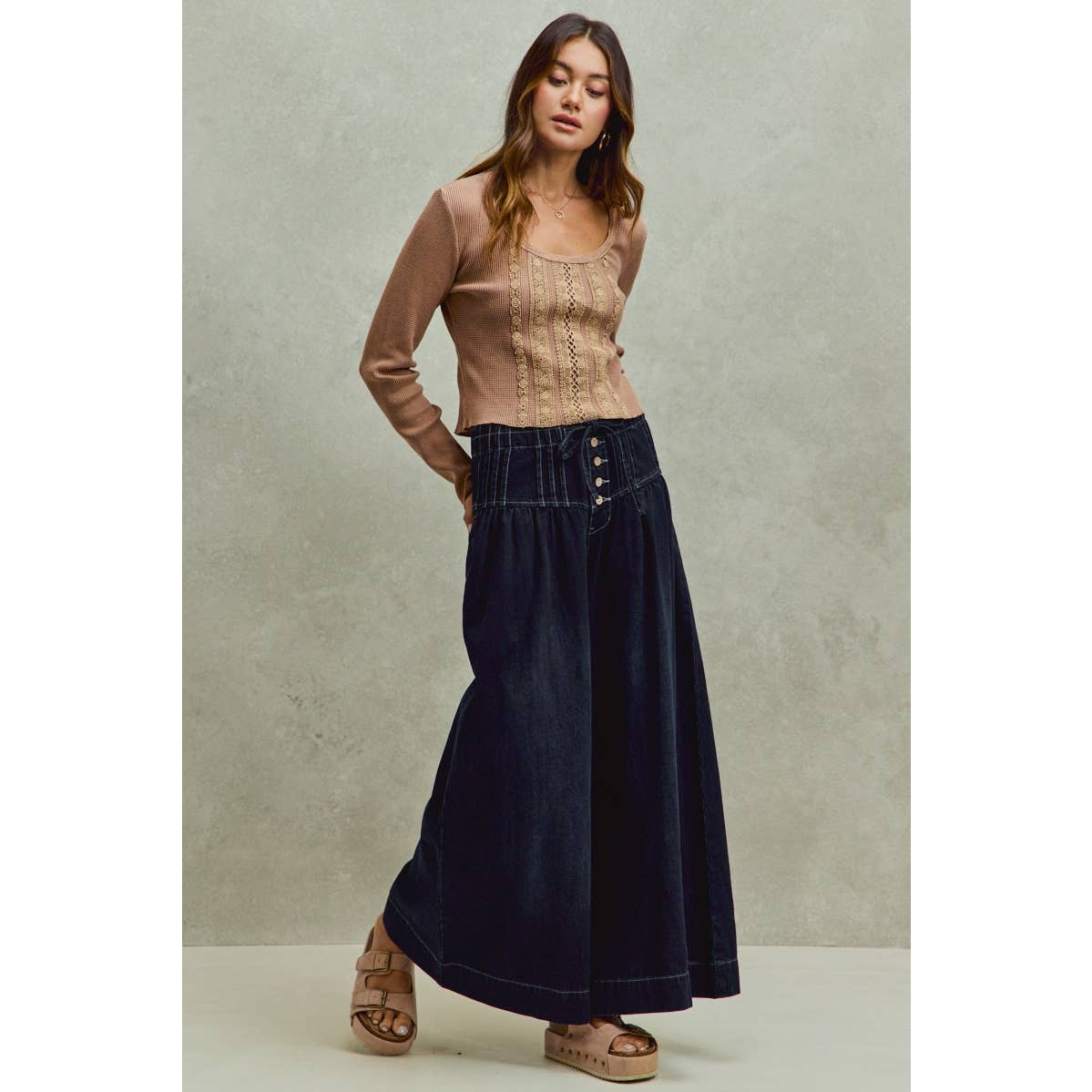 The Seneca Wide Leg Jean