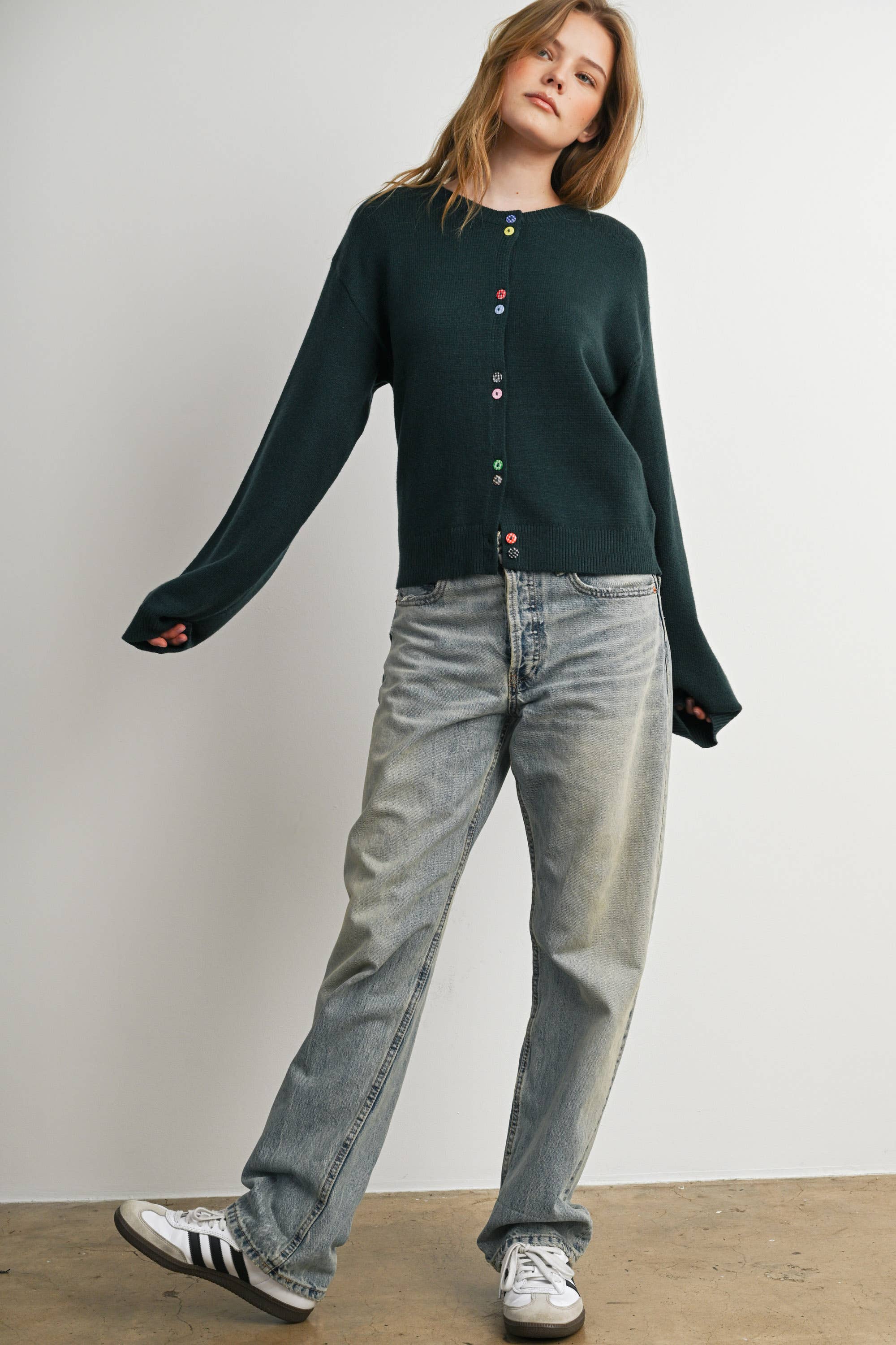 The Este Long Sleeve Cardigan