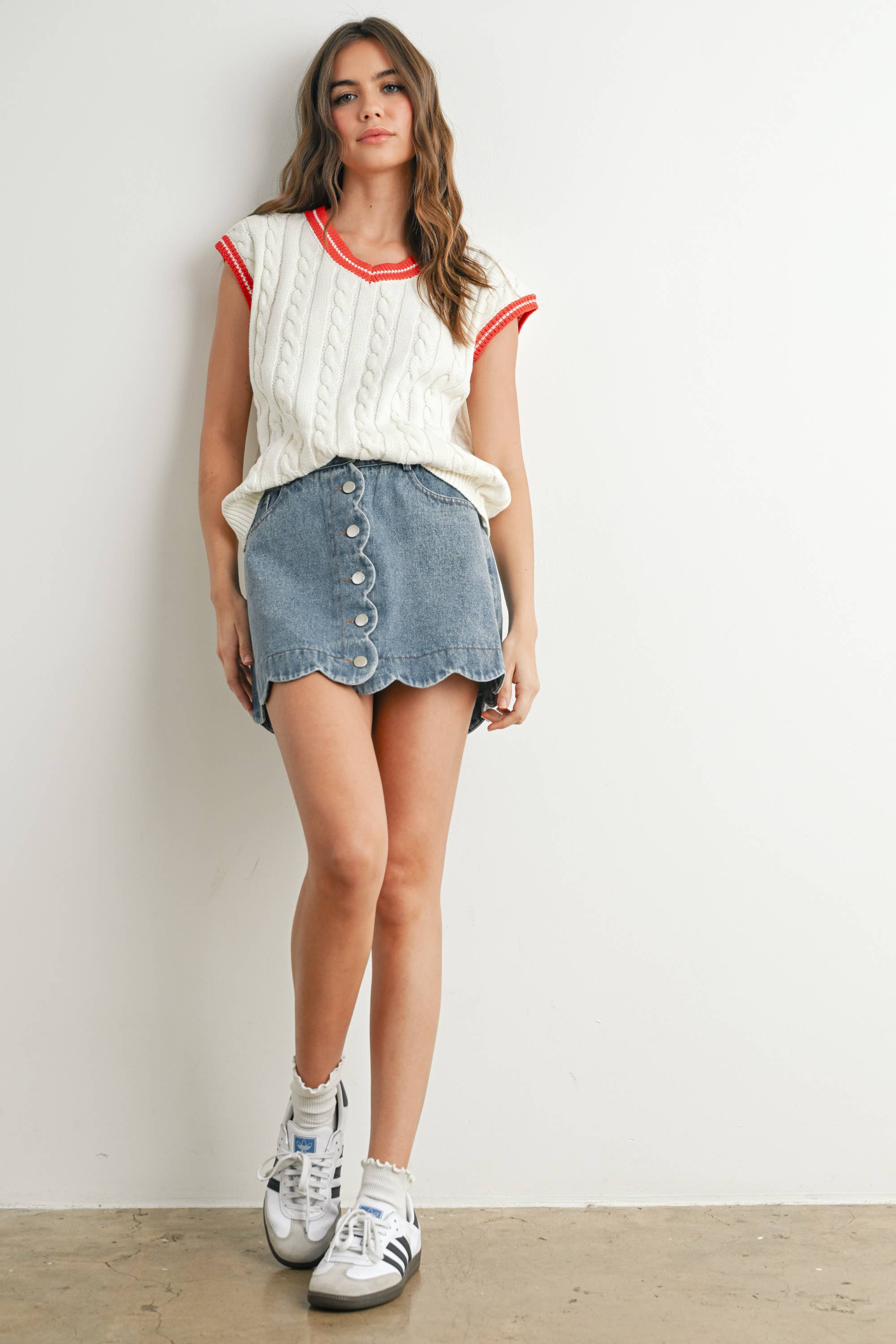 The Val Knitted Sweater Vest