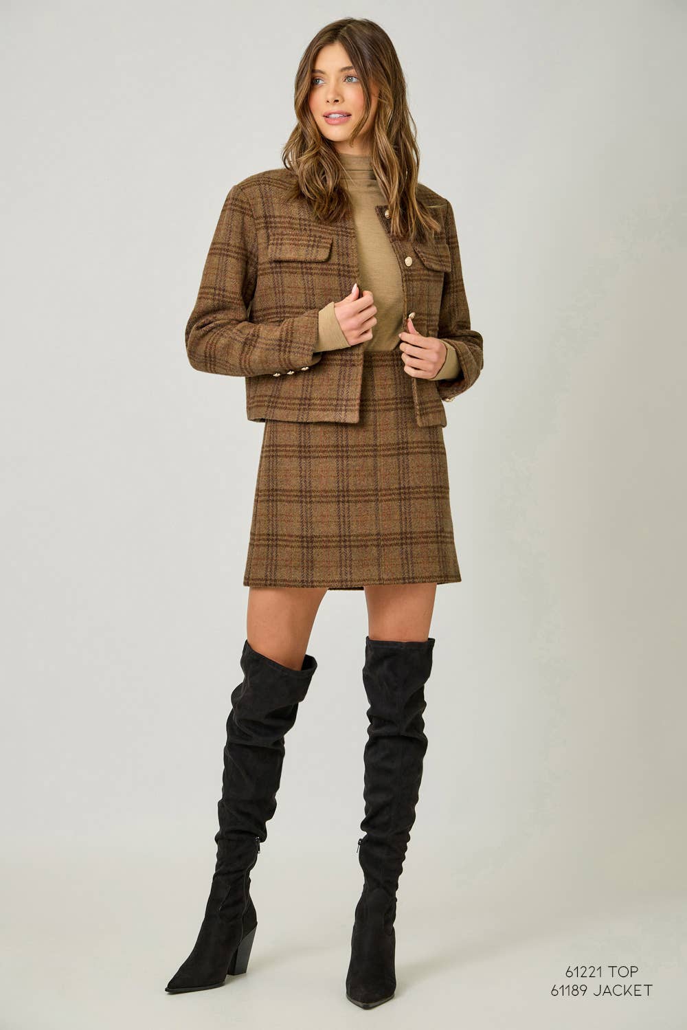 The Cher Plaid Skirt