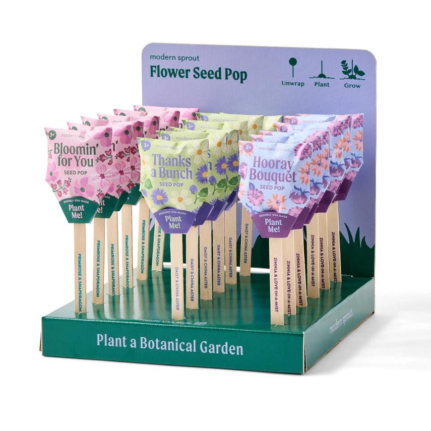 Flower Seed Pops