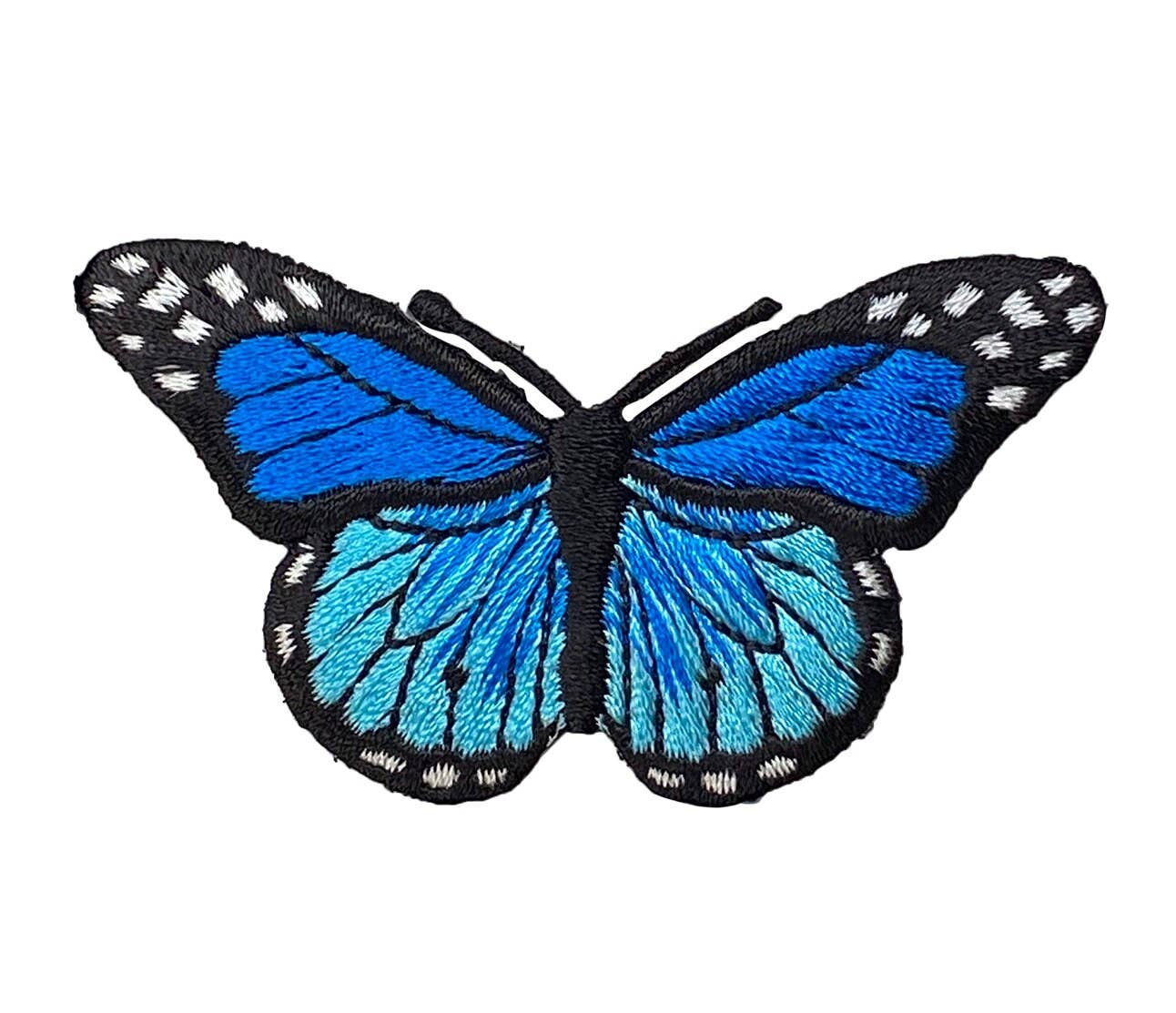 Iron on Patch: Blue Butterfly