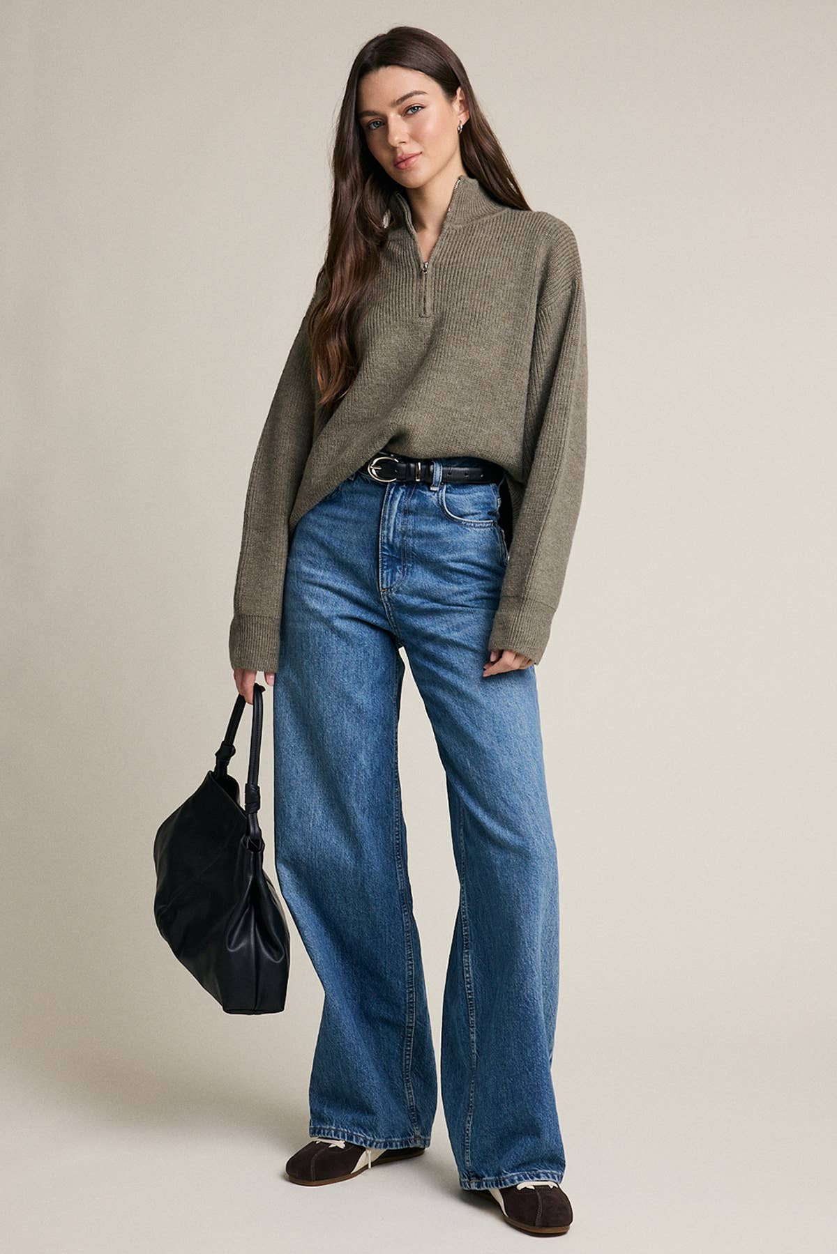 The Saoirse Mock Neck Sweater
