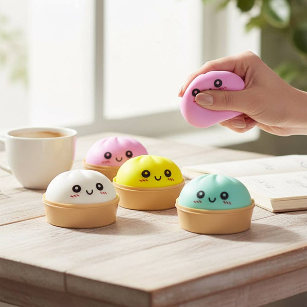 Mystery Squishy Dumpling Squeeze Toy
