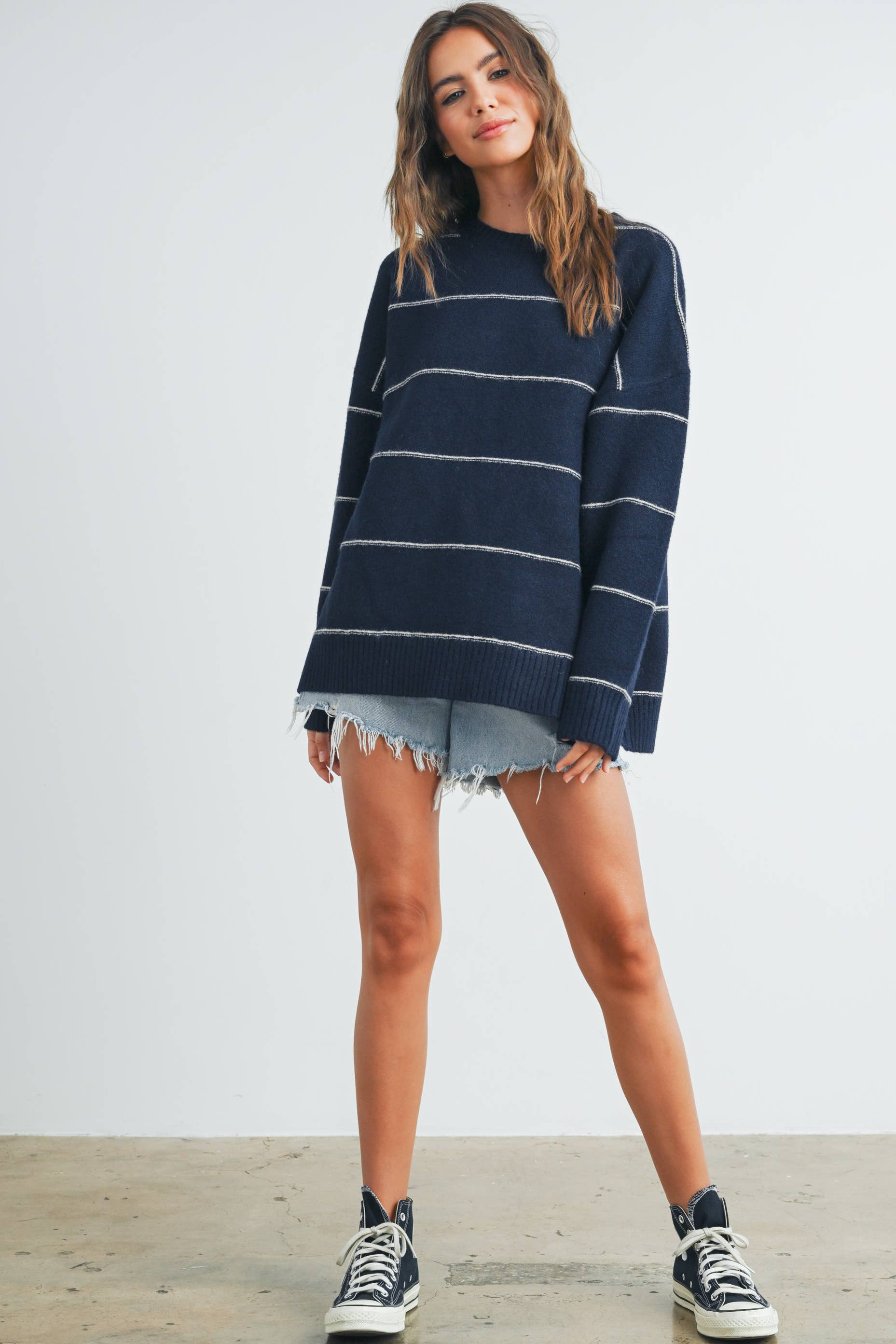 The Cooper Drop Shoulder Sweater