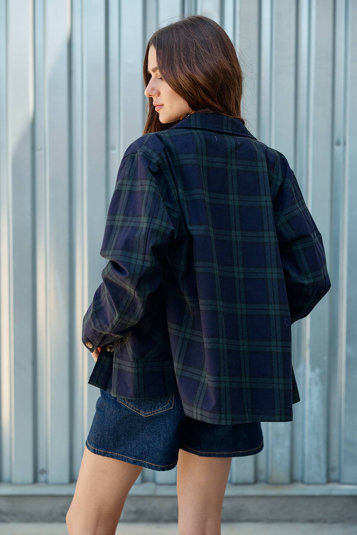 The Mia Plaid Jacket