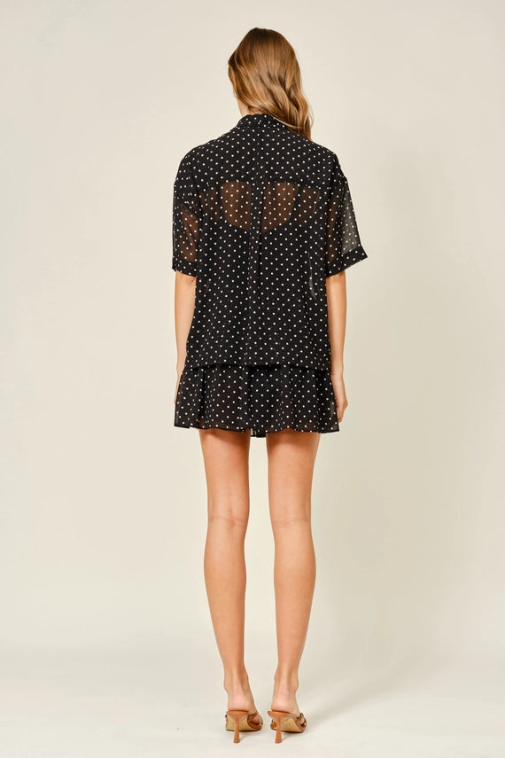 The Regina Dot Skort