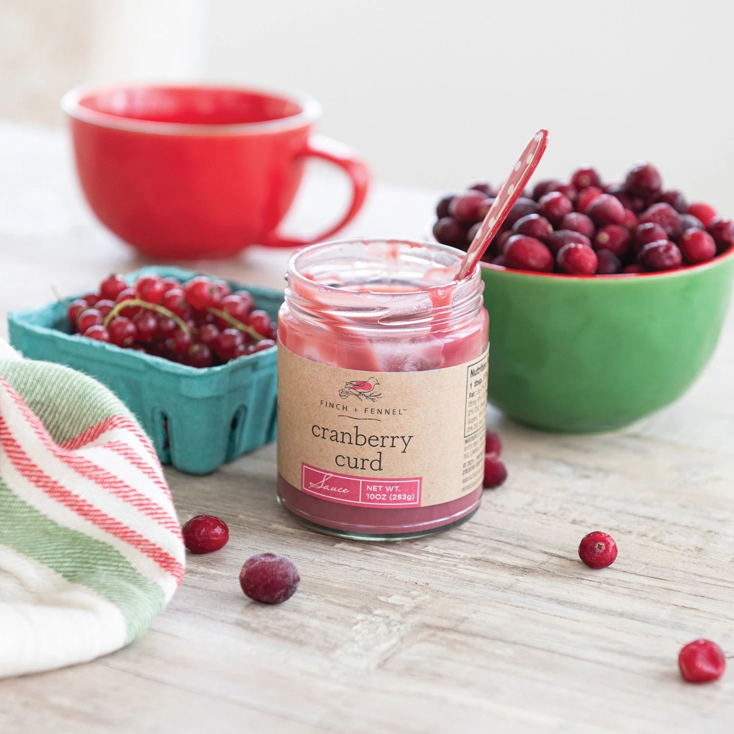 Cranberry Curd Sauce