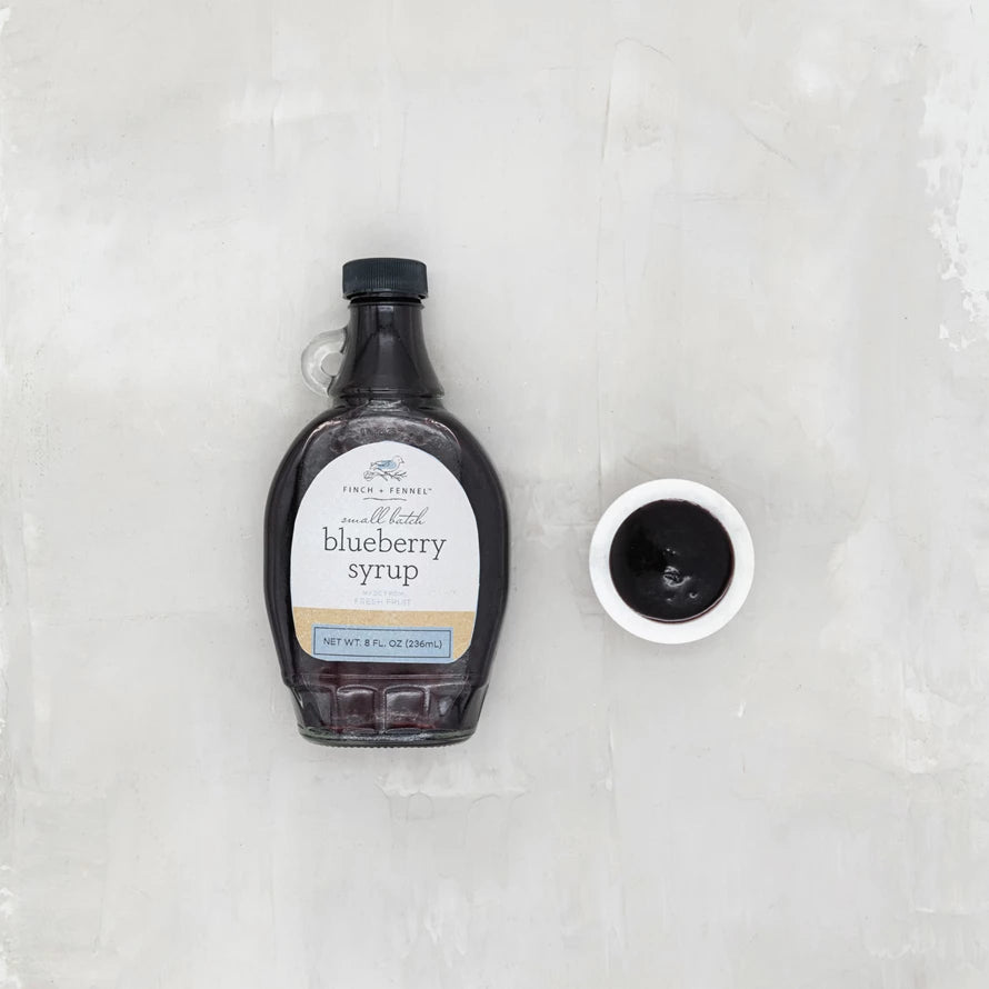 Small Batch Blueberry Syrup | Jolley's Corner
