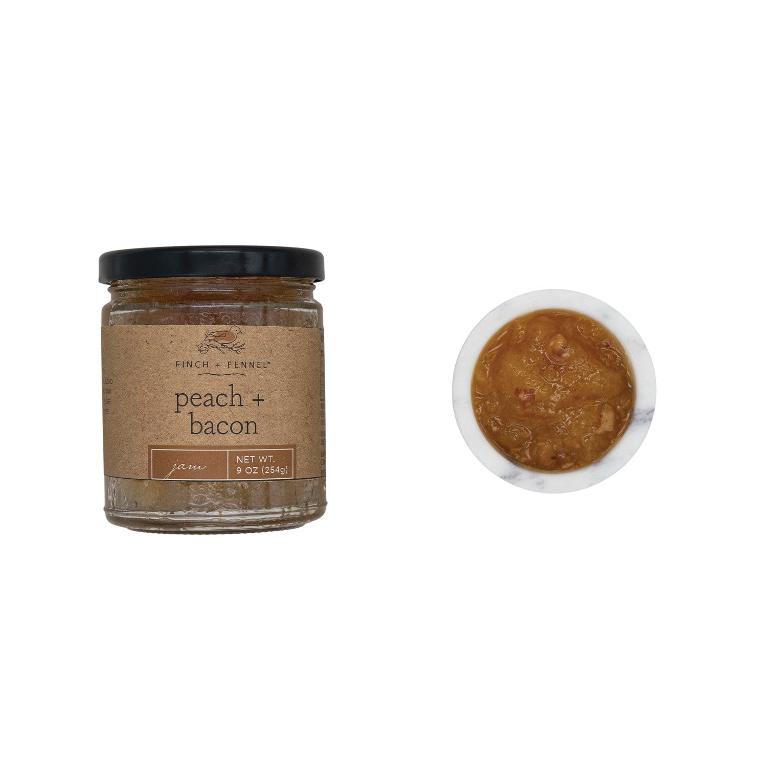 Peach and Bacon Jam