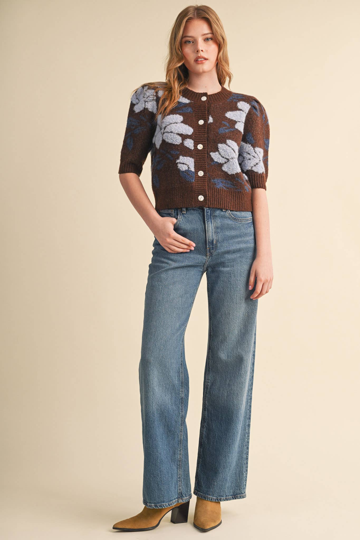 The Valentina Floral Cardigan