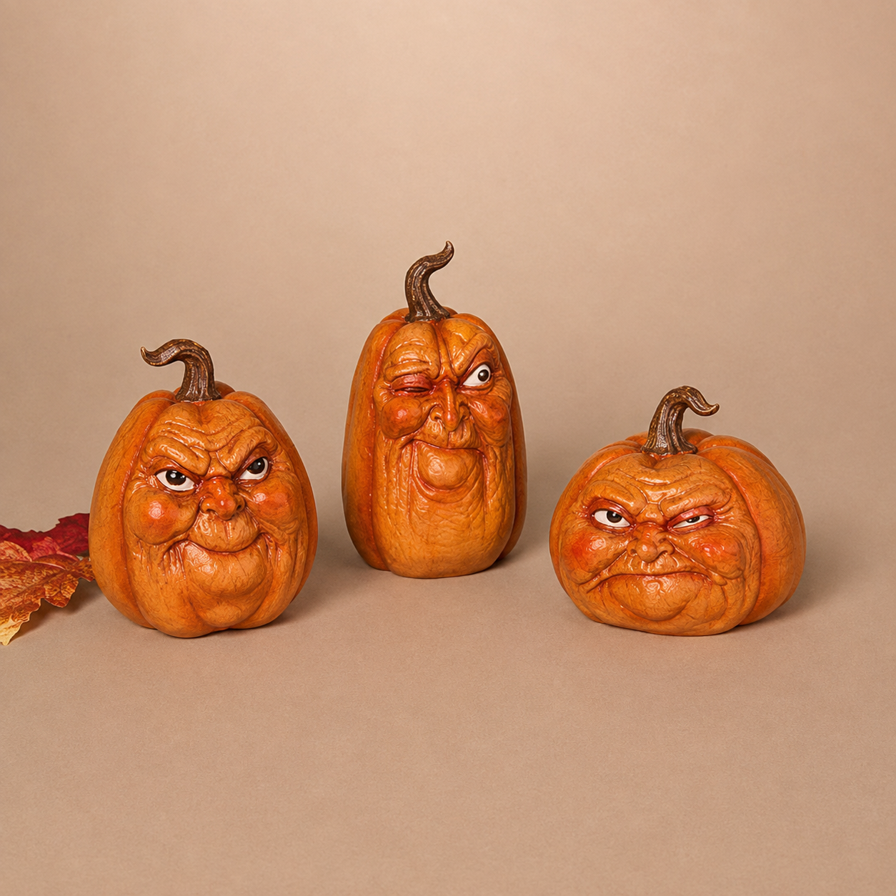 Resin Harvest Pumpkin Head