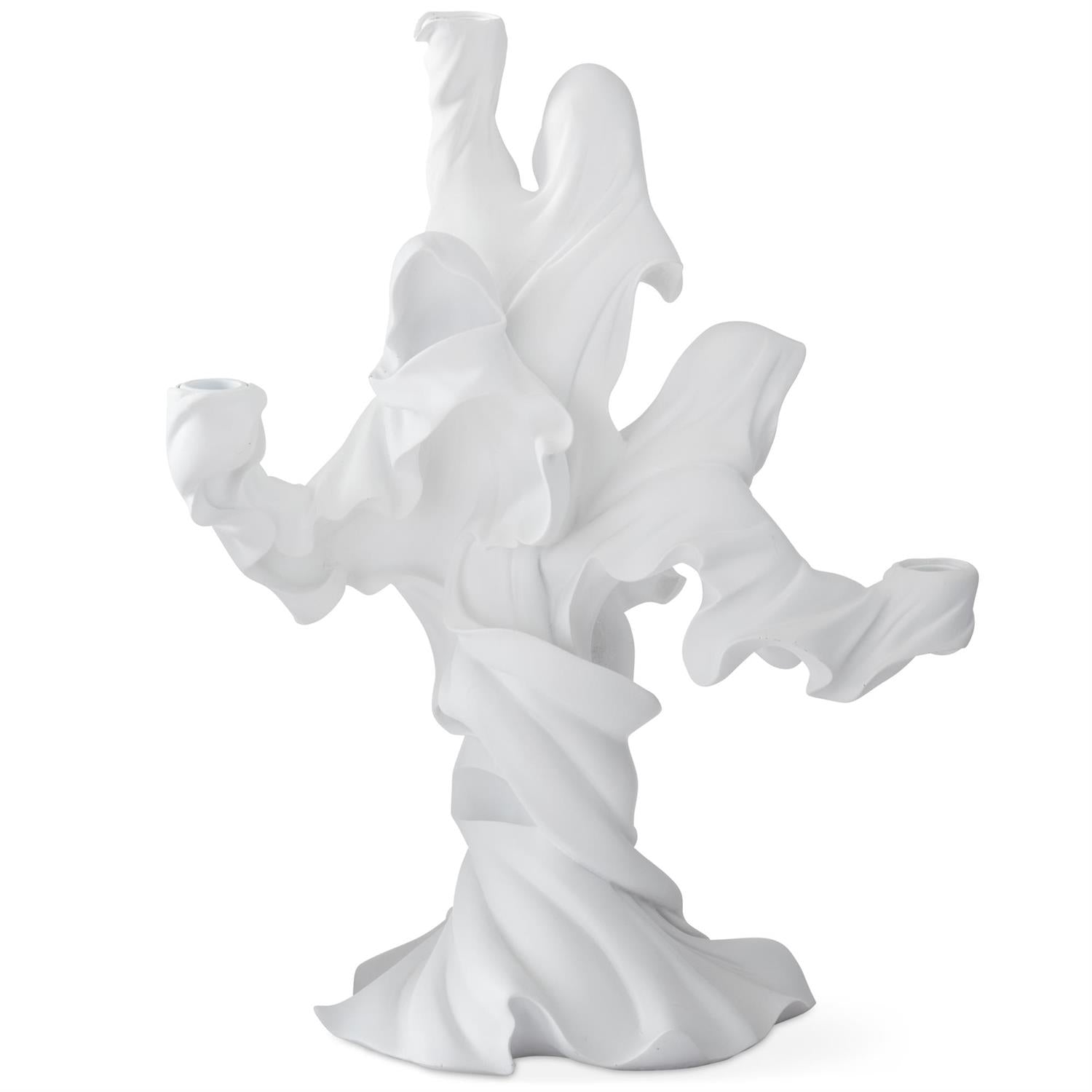 Three Ghost Taper Candleholder