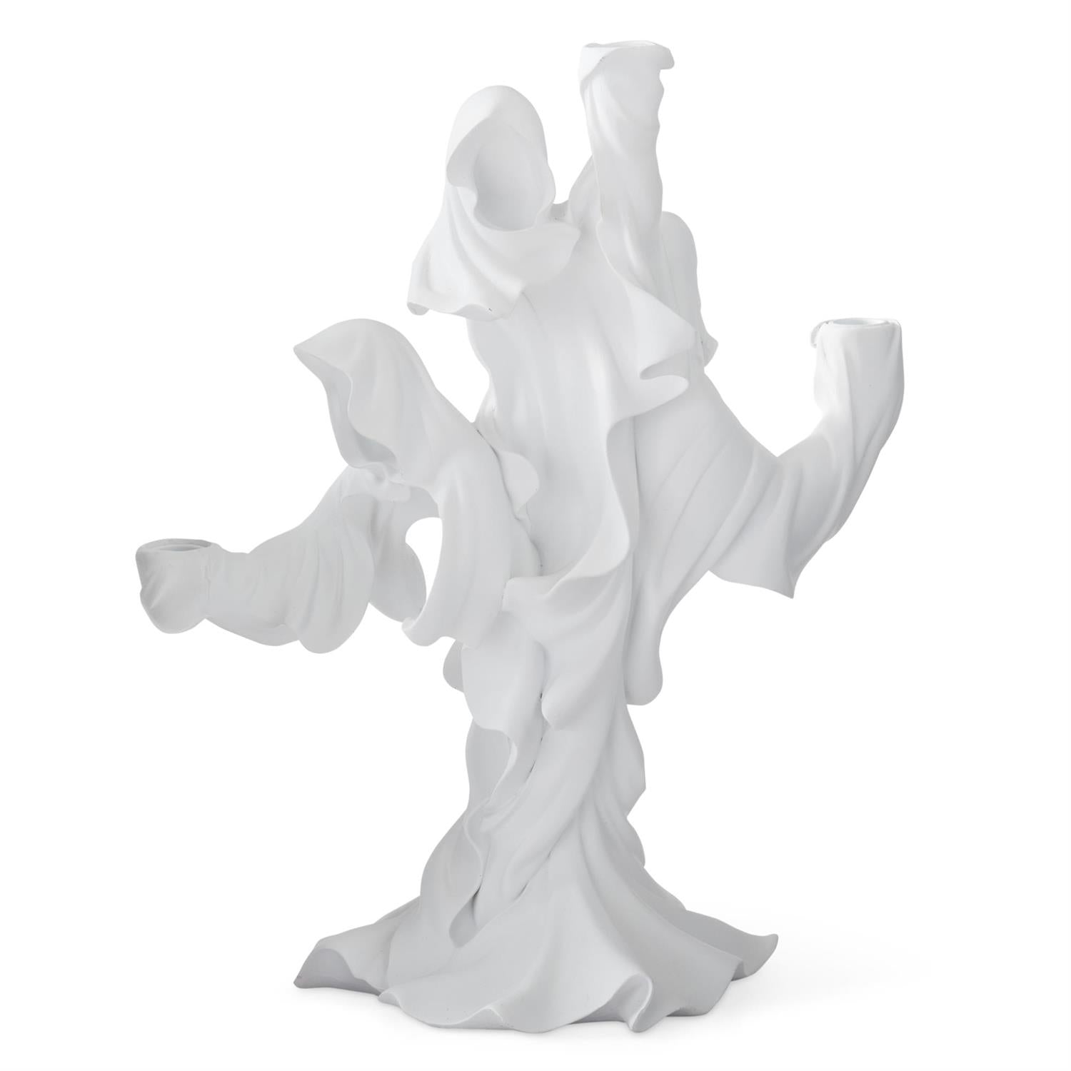 Three Ghost Taper Candleholder