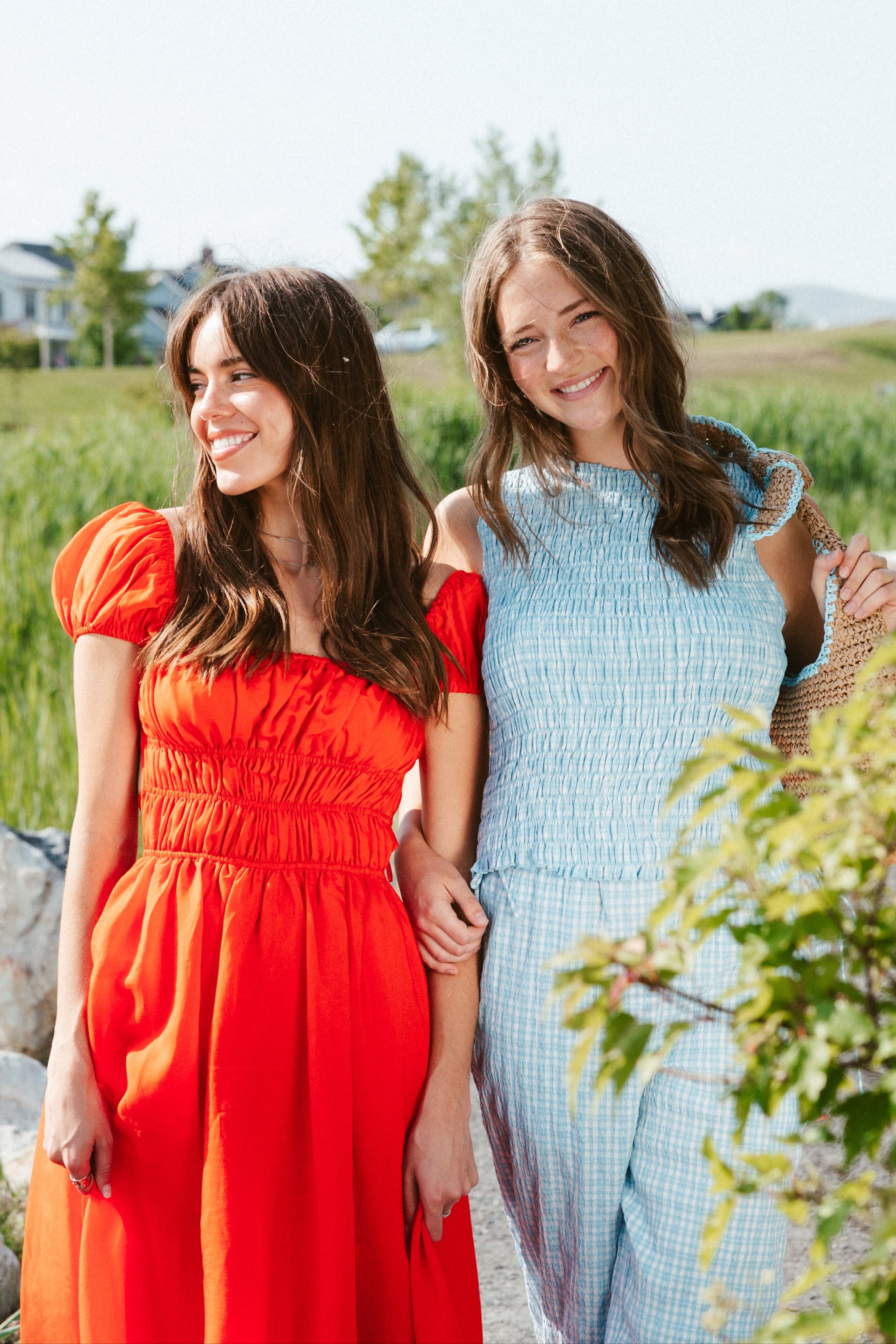 The Doris Smocked Top