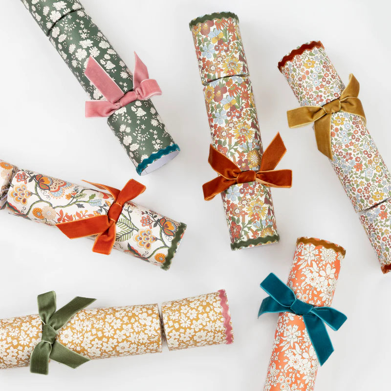Fall Crackers With Velvet Bows