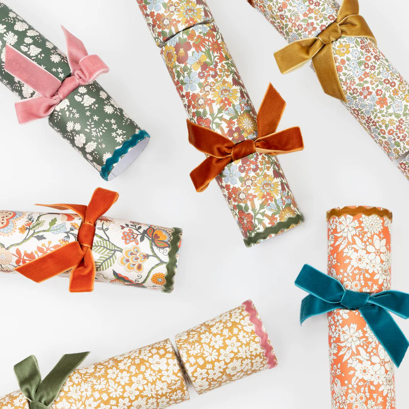 Fall Crackers With Velvet Bows