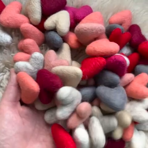 Mini Felt Heart