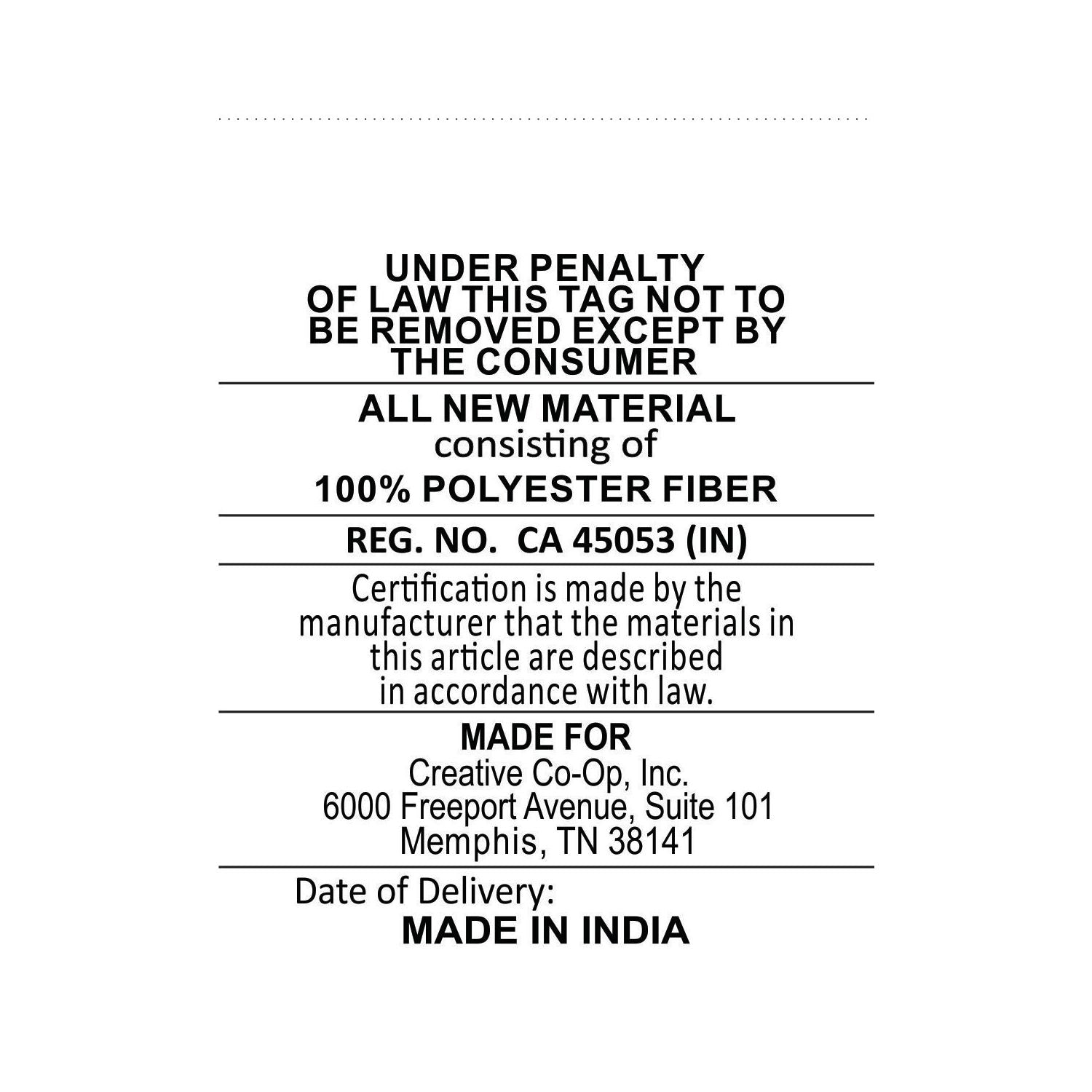 Ho Ho Ho Embroidery Lumbar Pillow