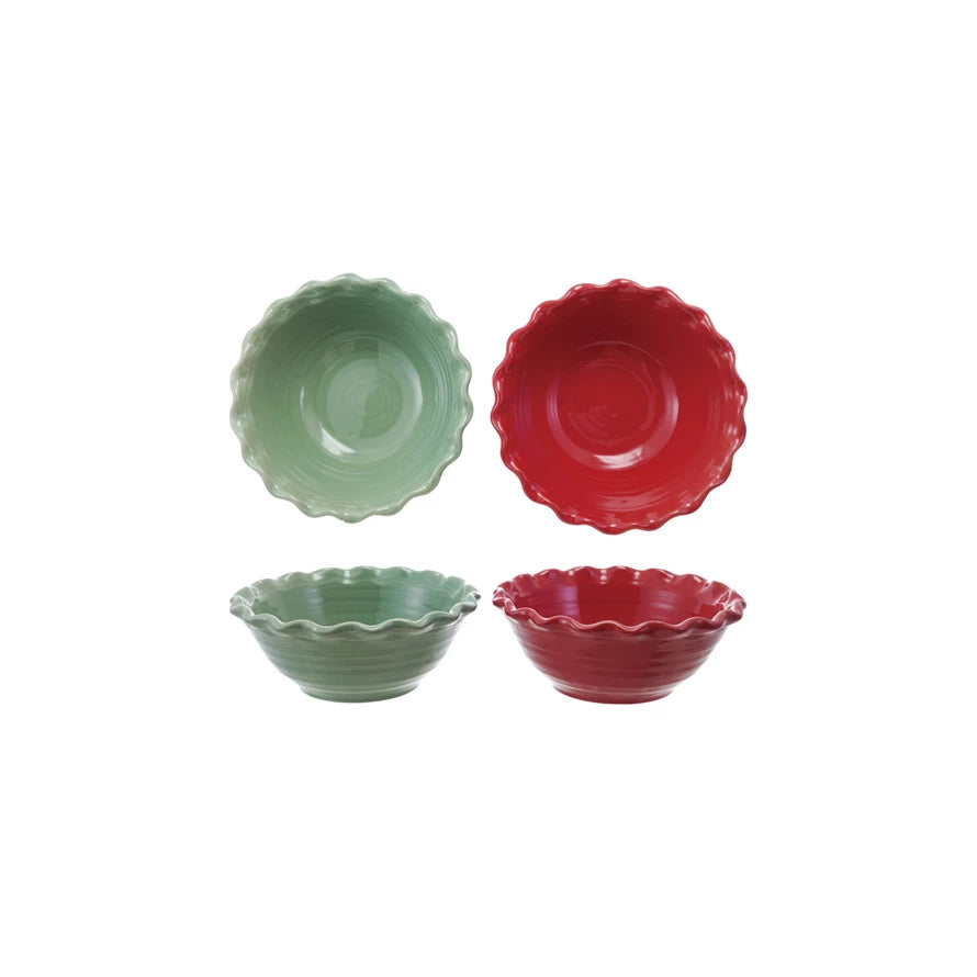 Stoneware Scalloped Collection