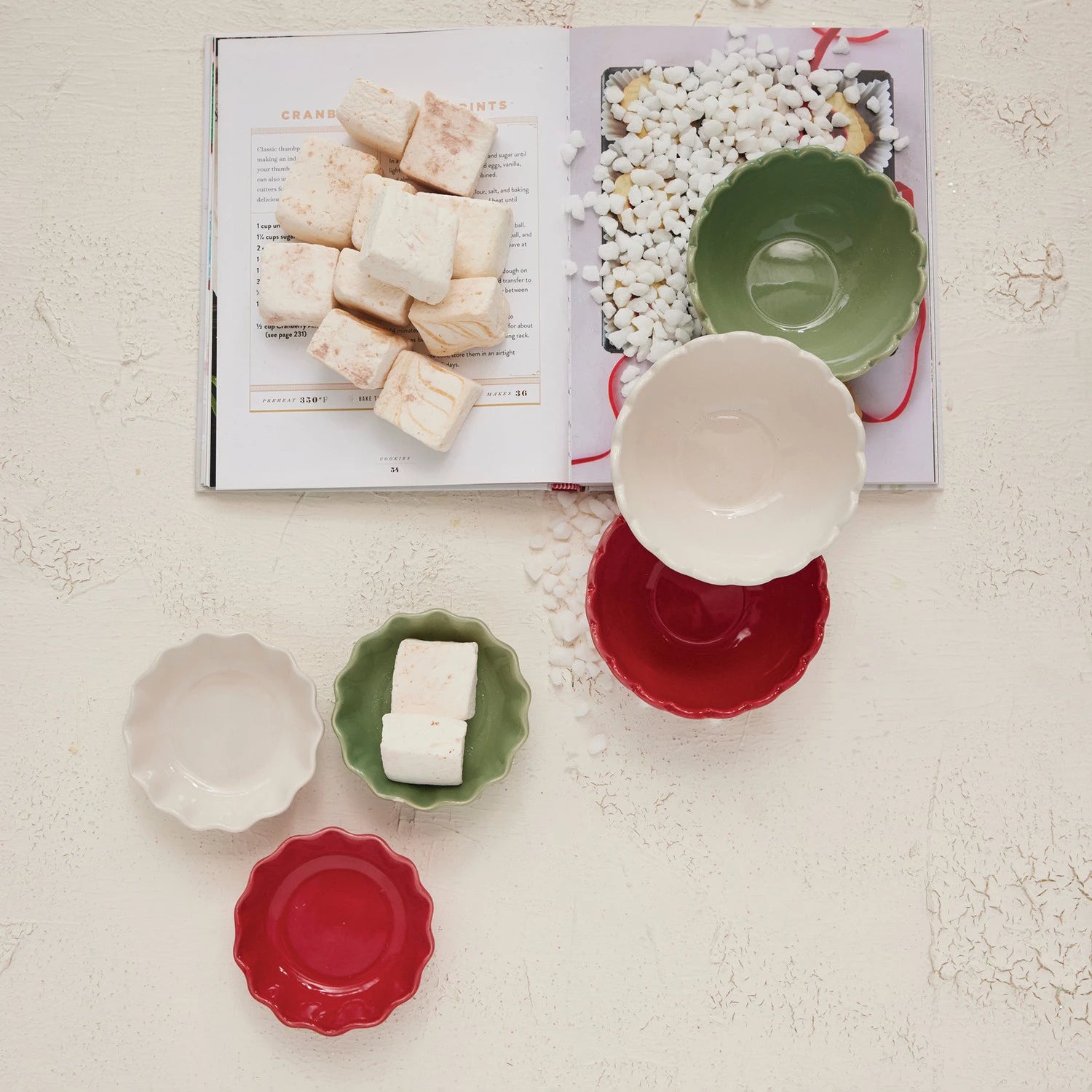 Stoneware Scalloped Collection
