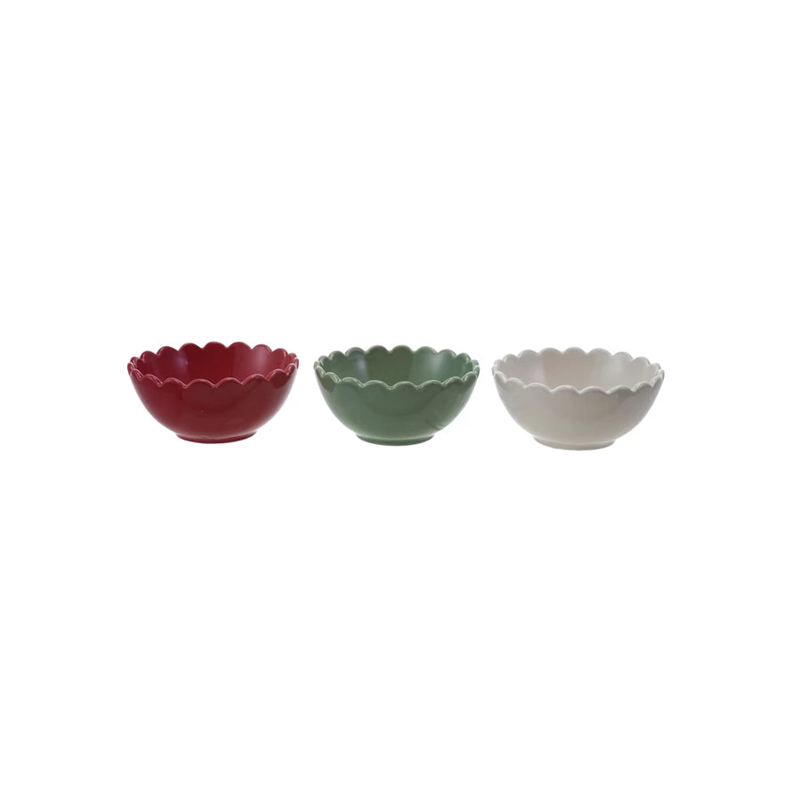 Stoneware Scalloped Collection